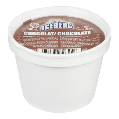 24X100ML IBERGERG ICE CREAM CHOCOLATE | Agropur Solutions